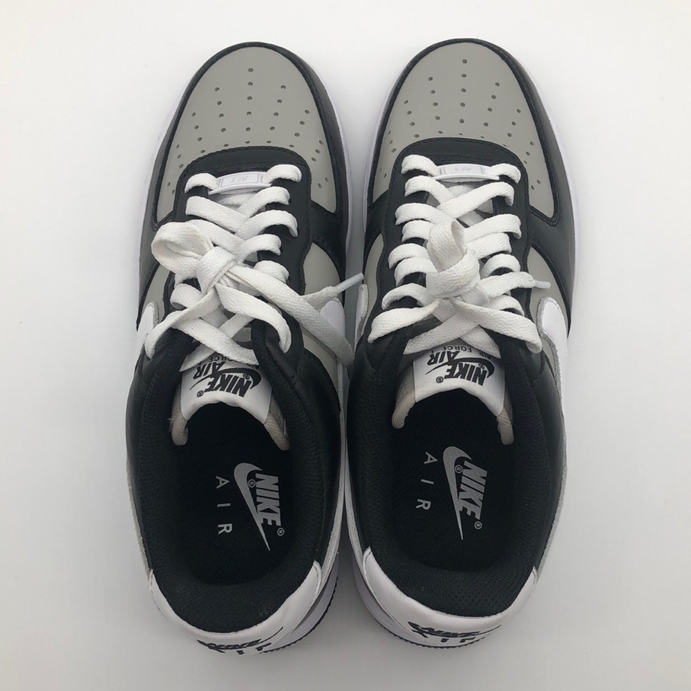 Women’s Nike By You Air Force 1 Low Black/White DV3907-900 - Picture 5 of 5